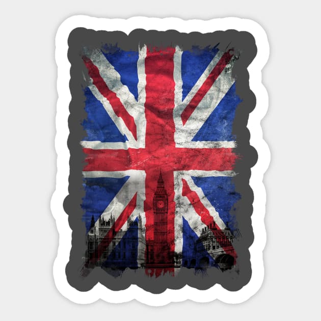 UK Sticker by XXII Designs